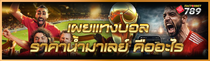 เผยแทงบอล ราคาน้ำมาเลย์ คืออะไร