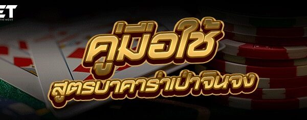 คู่มือใช้ สูตรบาคาร่าเป่าจินจง