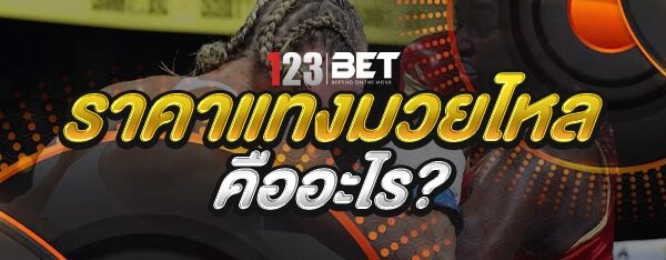 ราคาแทงมวยไหล คืออะไร?